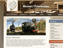 Tablet Screenshot of museiportalosterbotten.fi